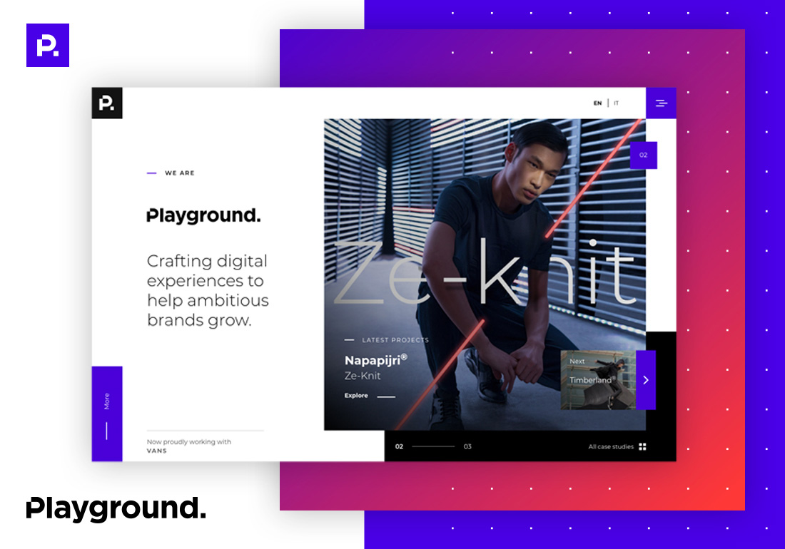 Playground - Corporate website