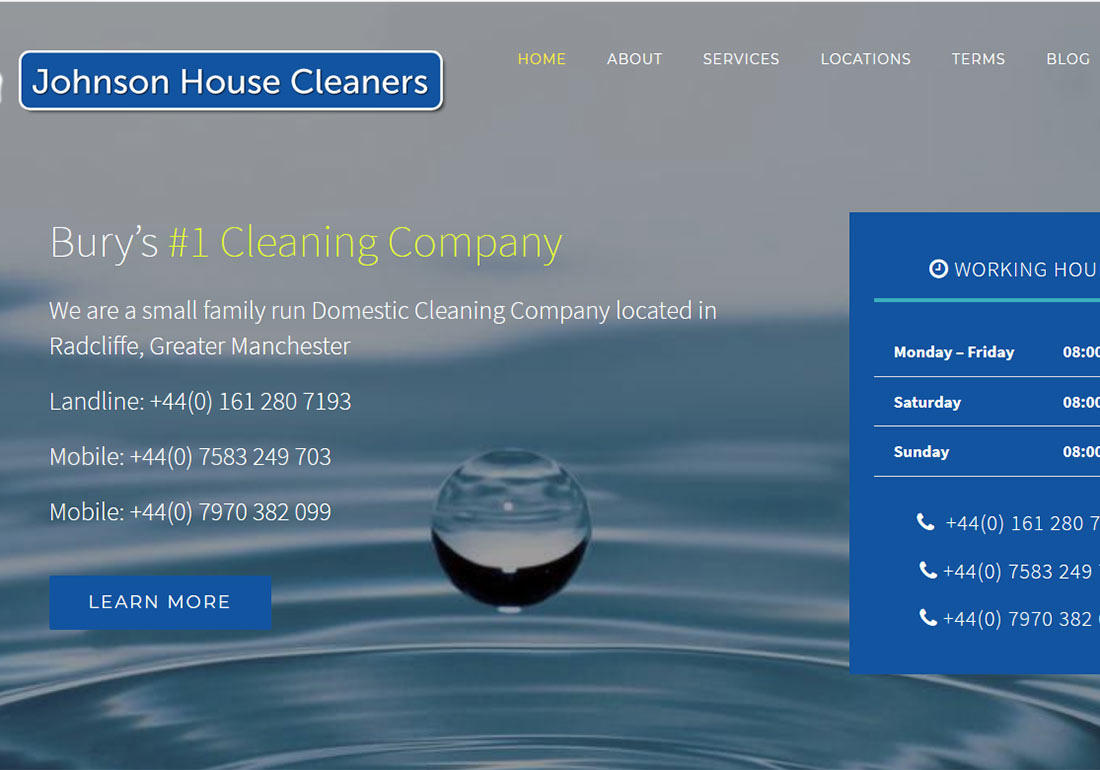 Johnson House Cleaners Manchester