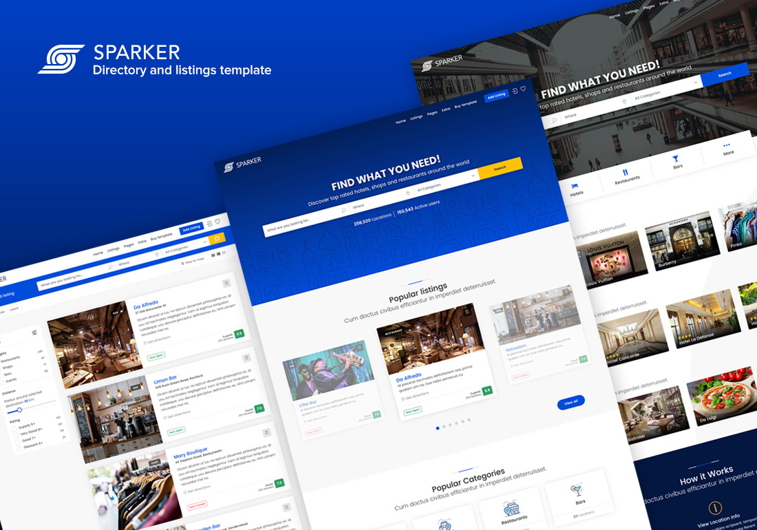 Sparker - Directory and Listings