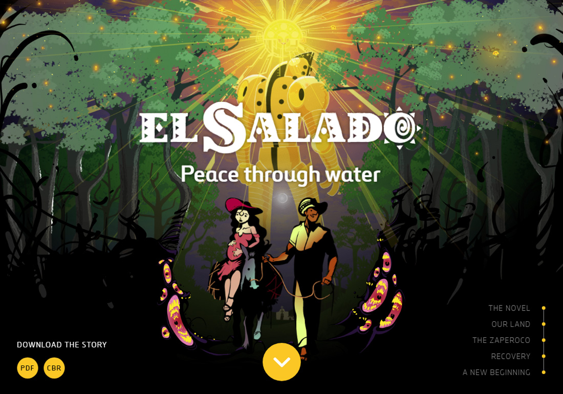 El Salado: Peace through water