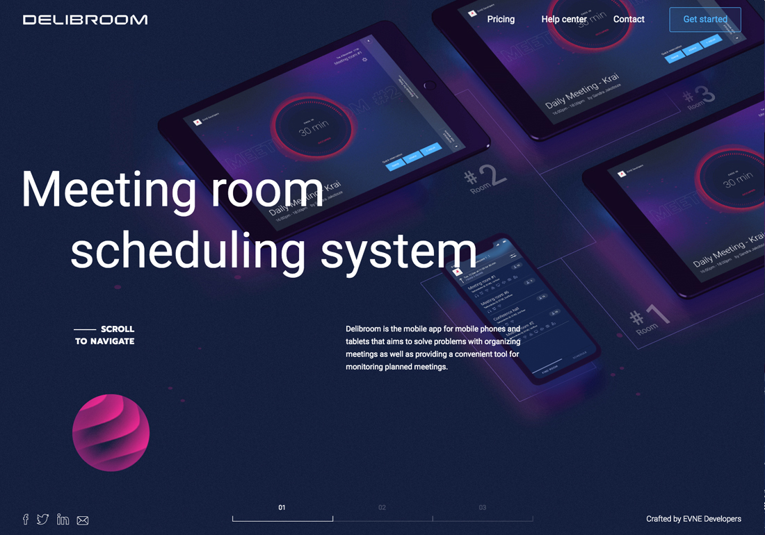 Delibroom - meeting room scheduling