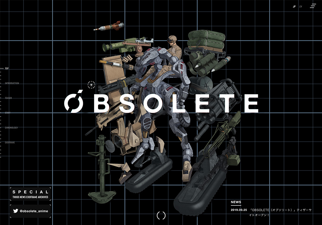 ANIME OBSOLETE OFFICIAL SITE
