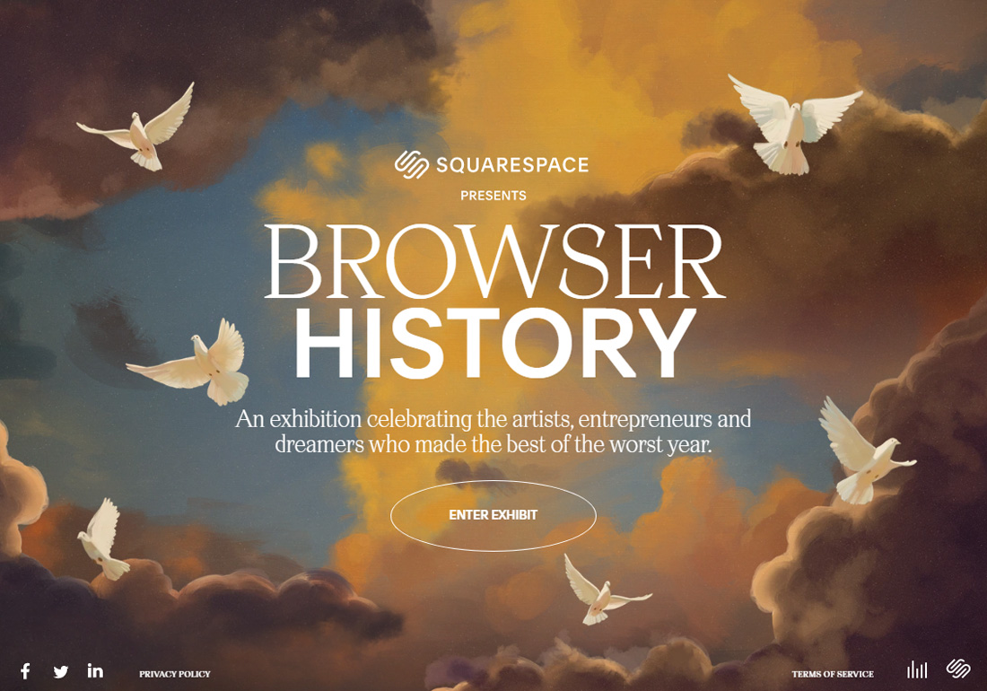 Squarespace Browser History
