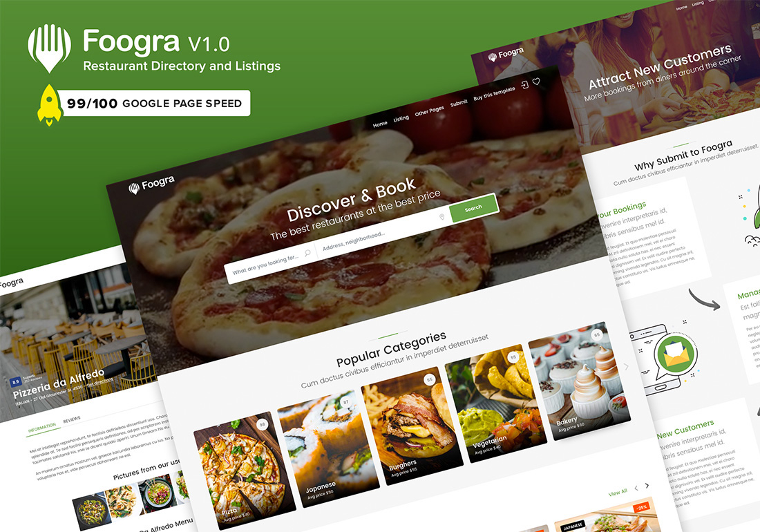 Foogra - Restaurants Directory