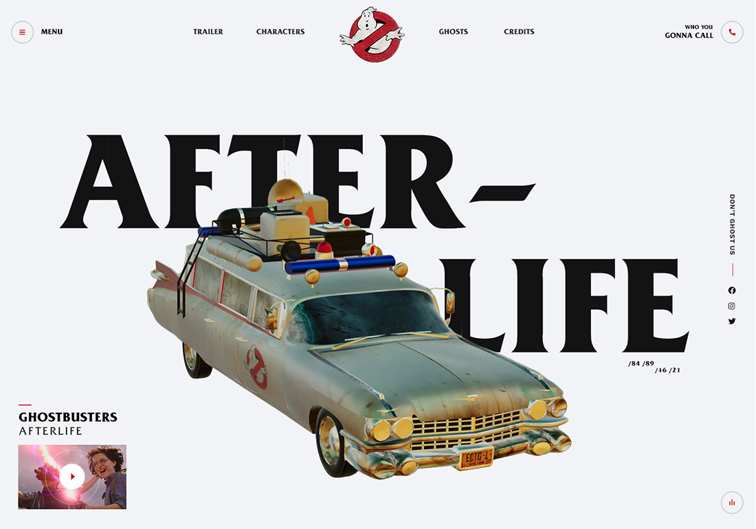 Ghostbusters Afterlife Fan Page