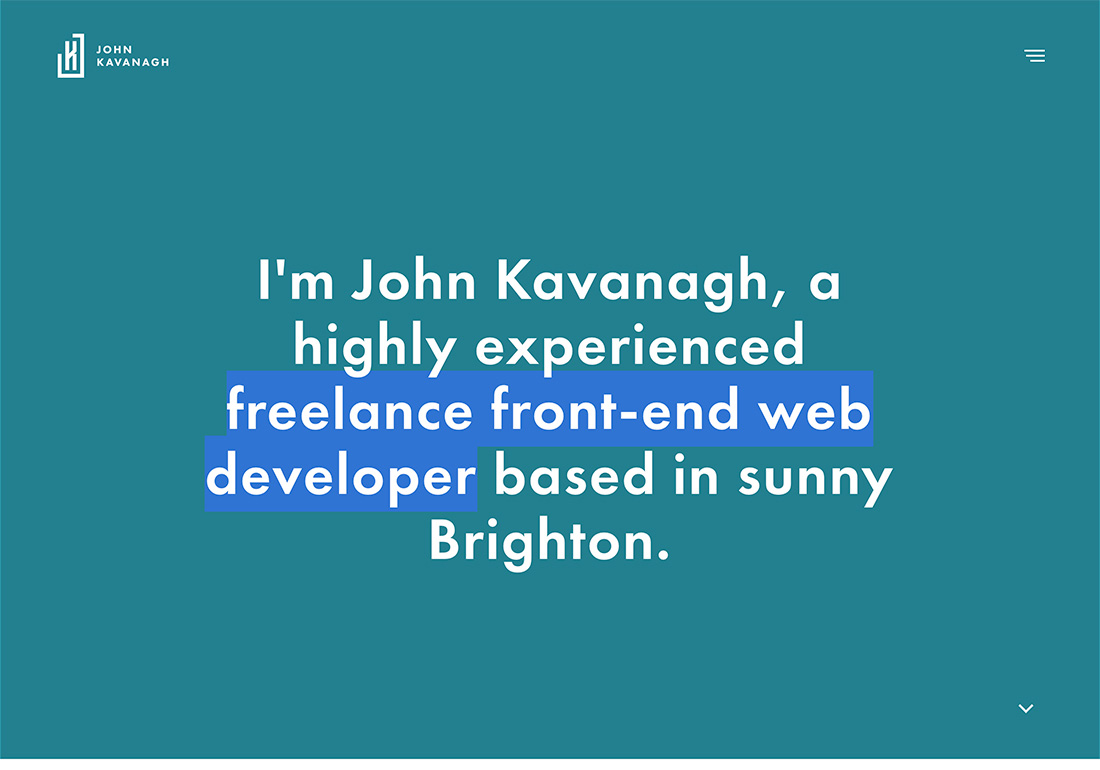 John Kavanagh: Freelance Developer