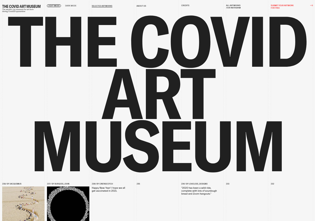 The Covid Art Museum