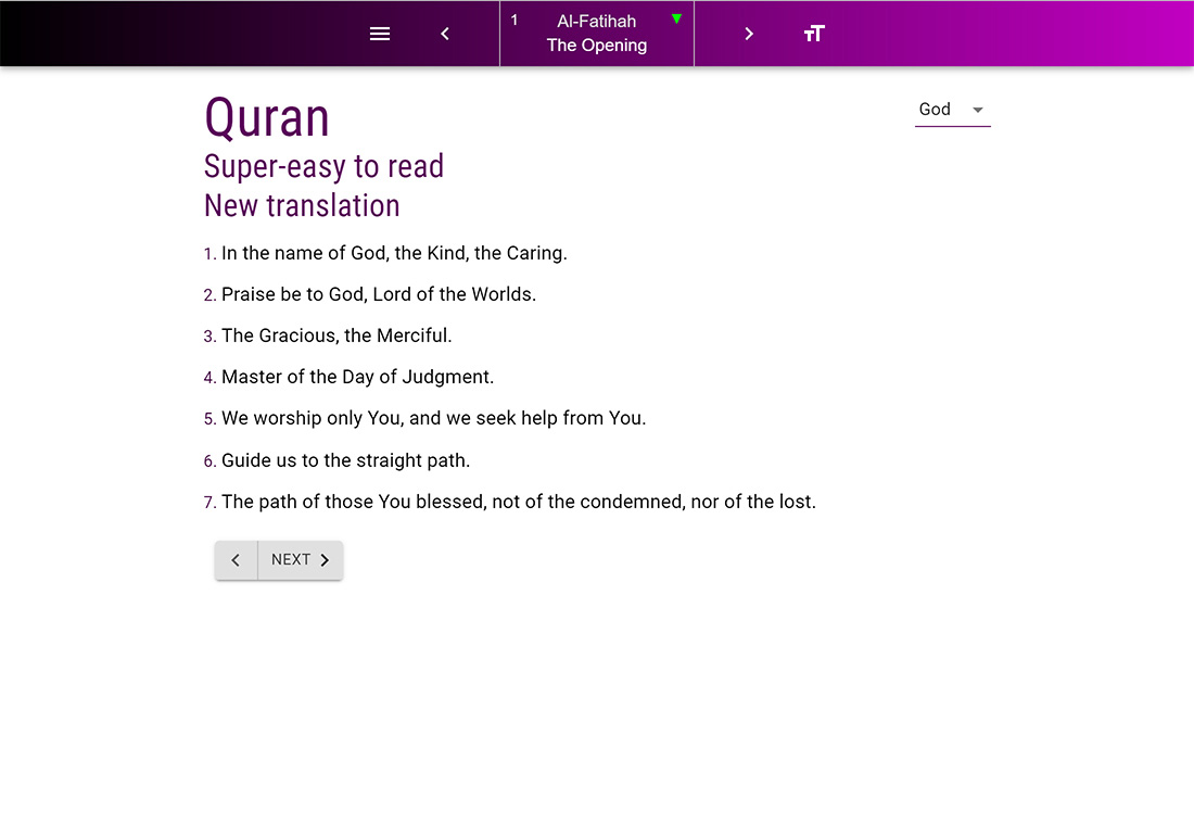 Quran in English