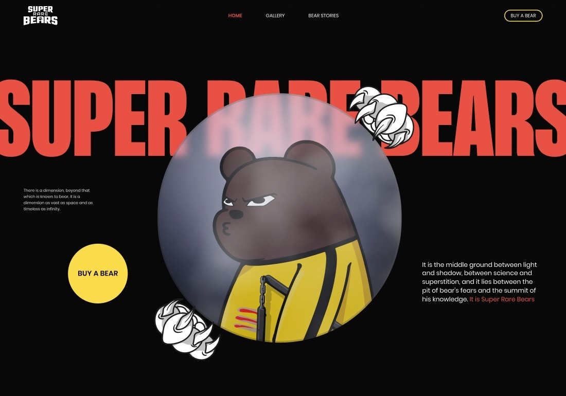 SuperRareBears: NFT collection