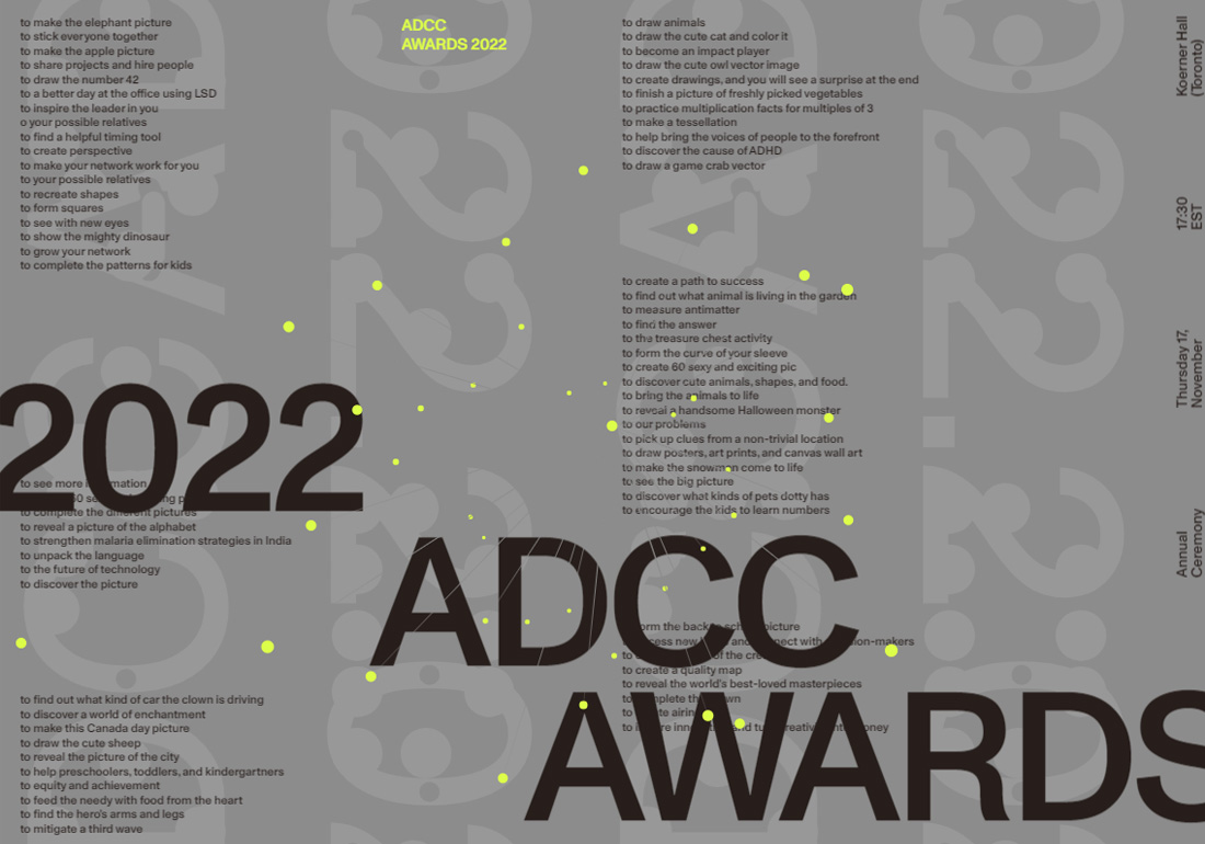 The 2022 ADCC Awards