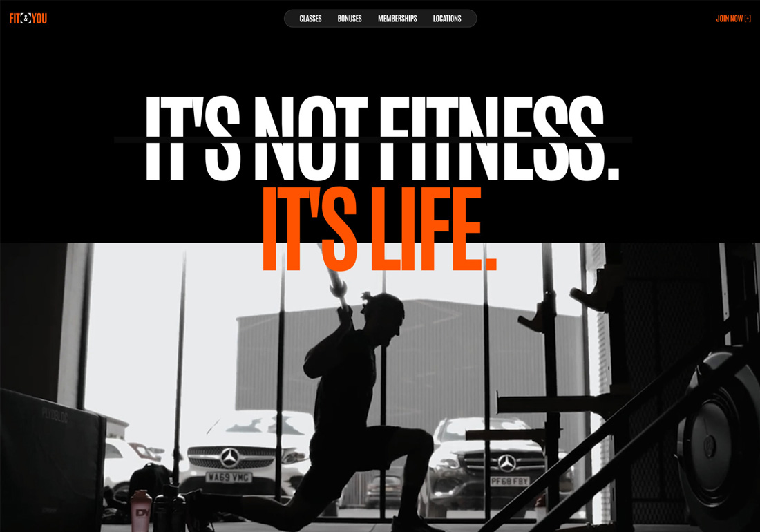 Fitandyou — premium fitness club