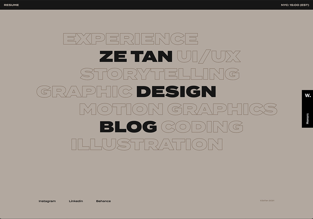 Ze Tan Design Portfolio