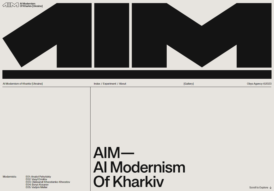 AIM — AI Modernism of Kharkiv