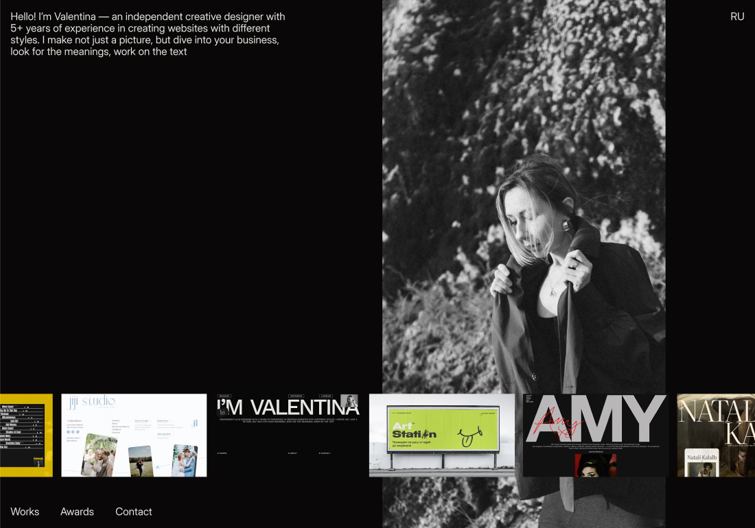 Minimalistic Portfolio