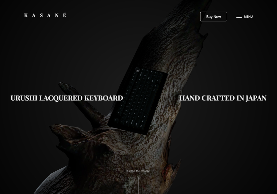 KASANÉ — Urushi Keyboard