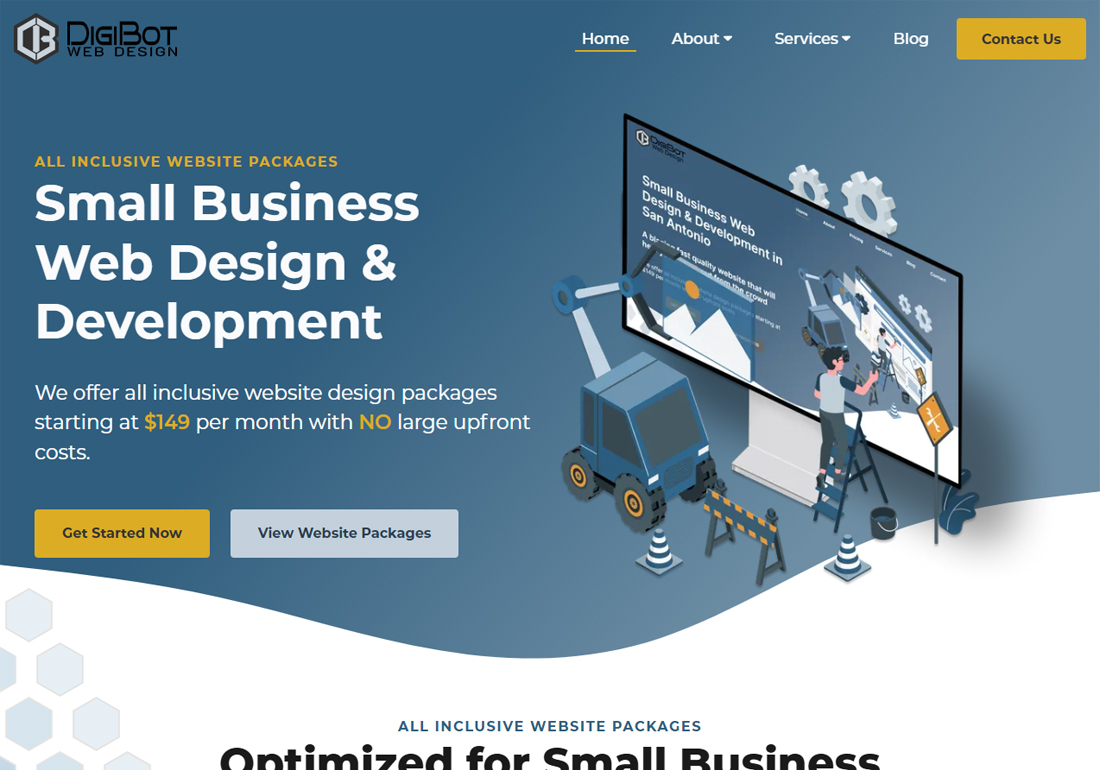 Digibot Web Design