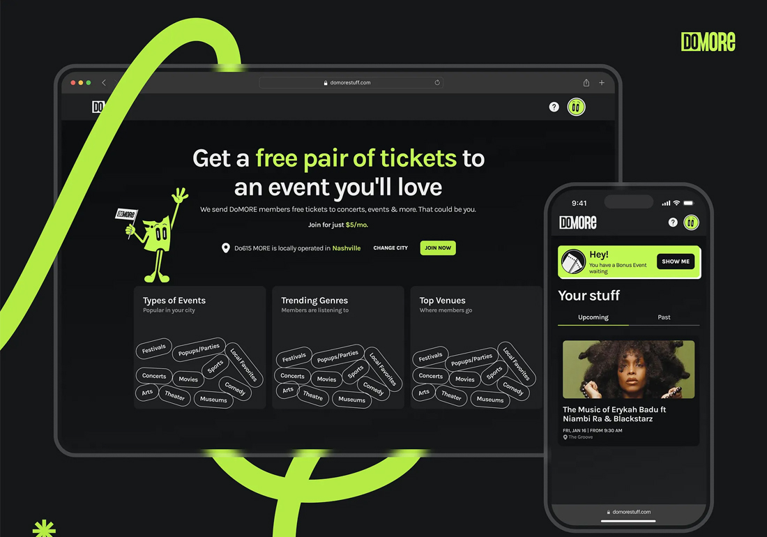 DoMORE Promo Site