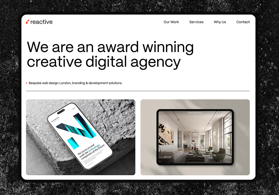 Web design for Reactive