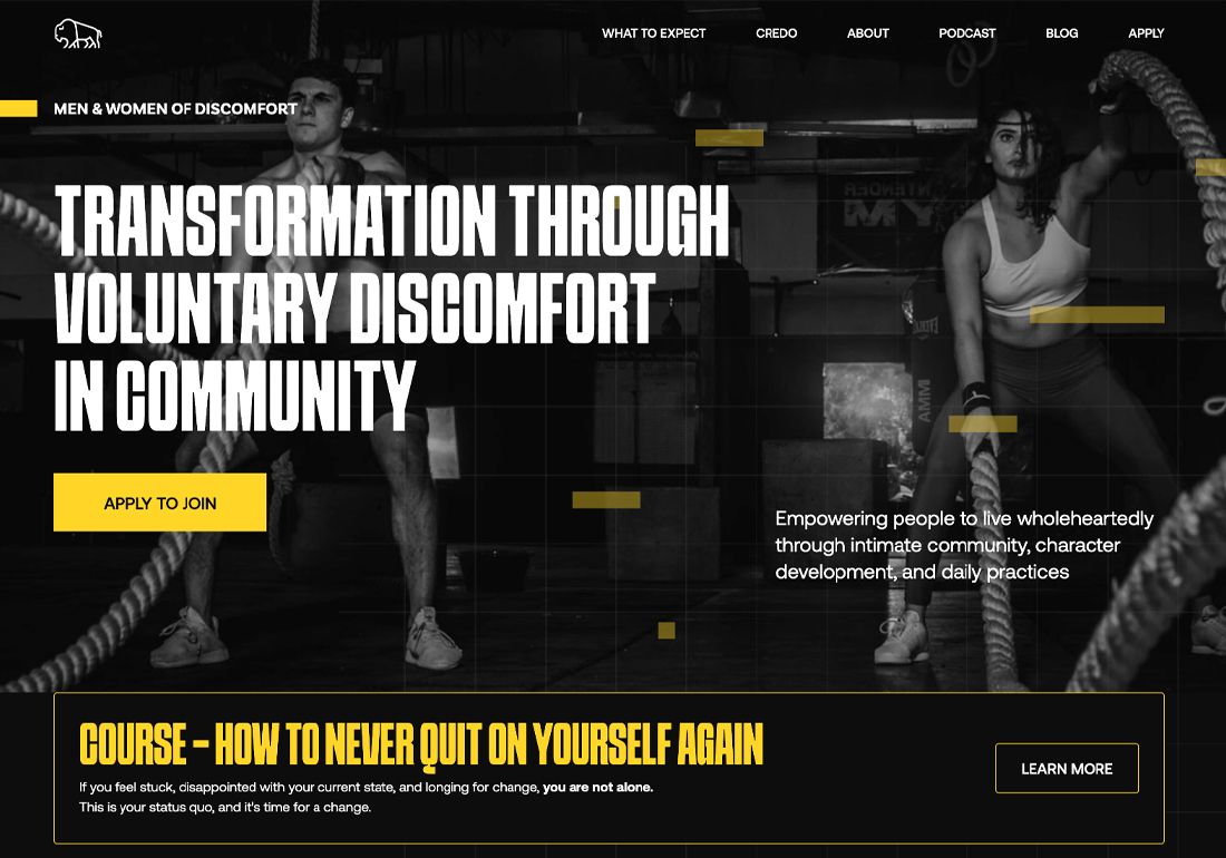 Men & Women of Discomfort