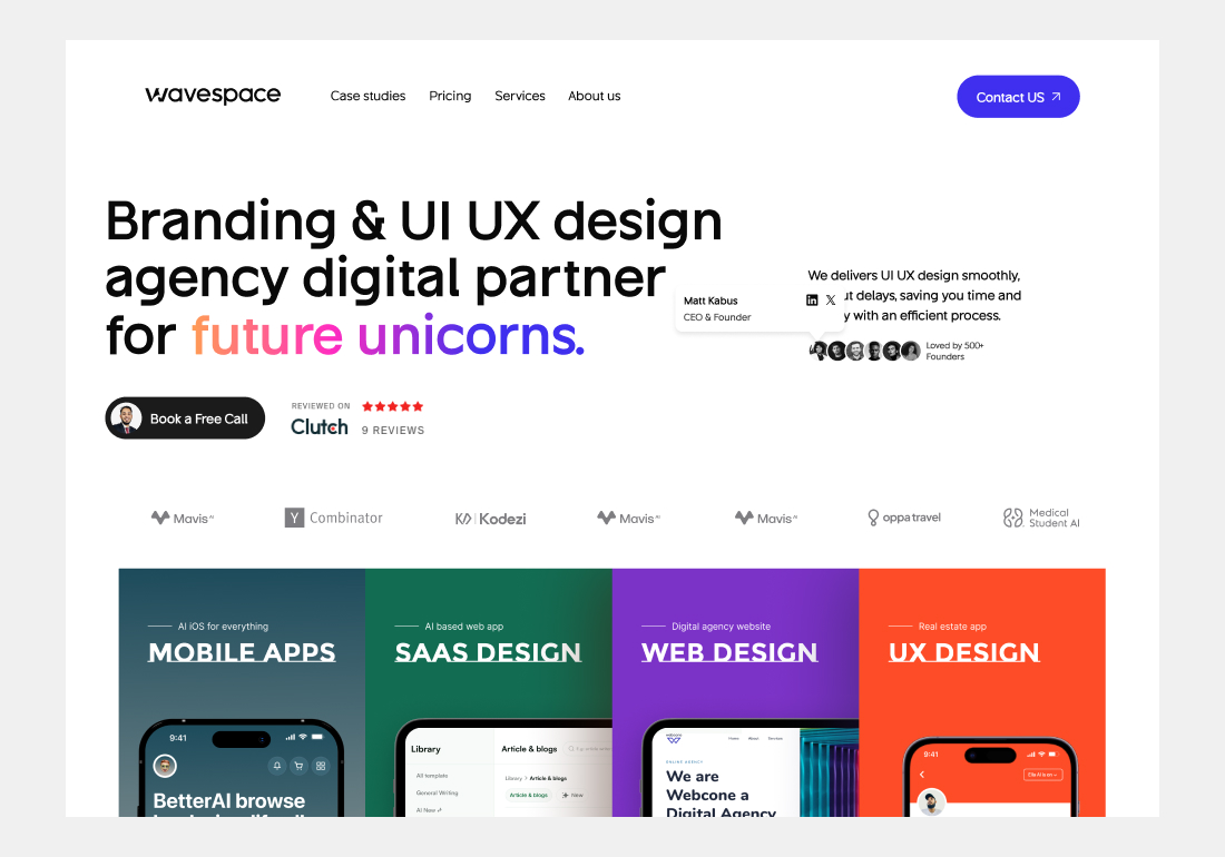 Wavespace – UI/UX Design Agency 