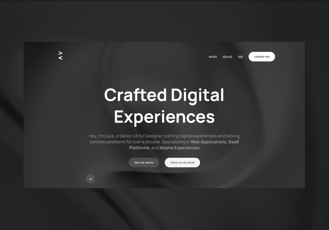 Luca Volino — Portfolio 2025
