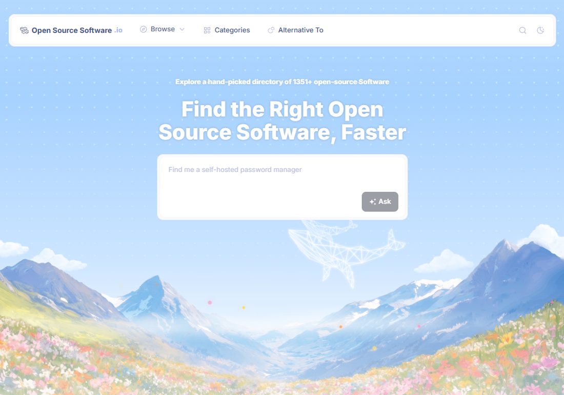 Open Source Software Finder