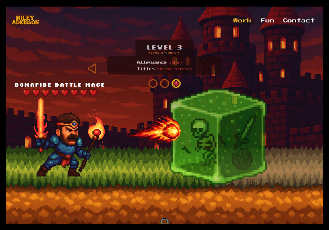 Riley Adkisson Portfolio Site