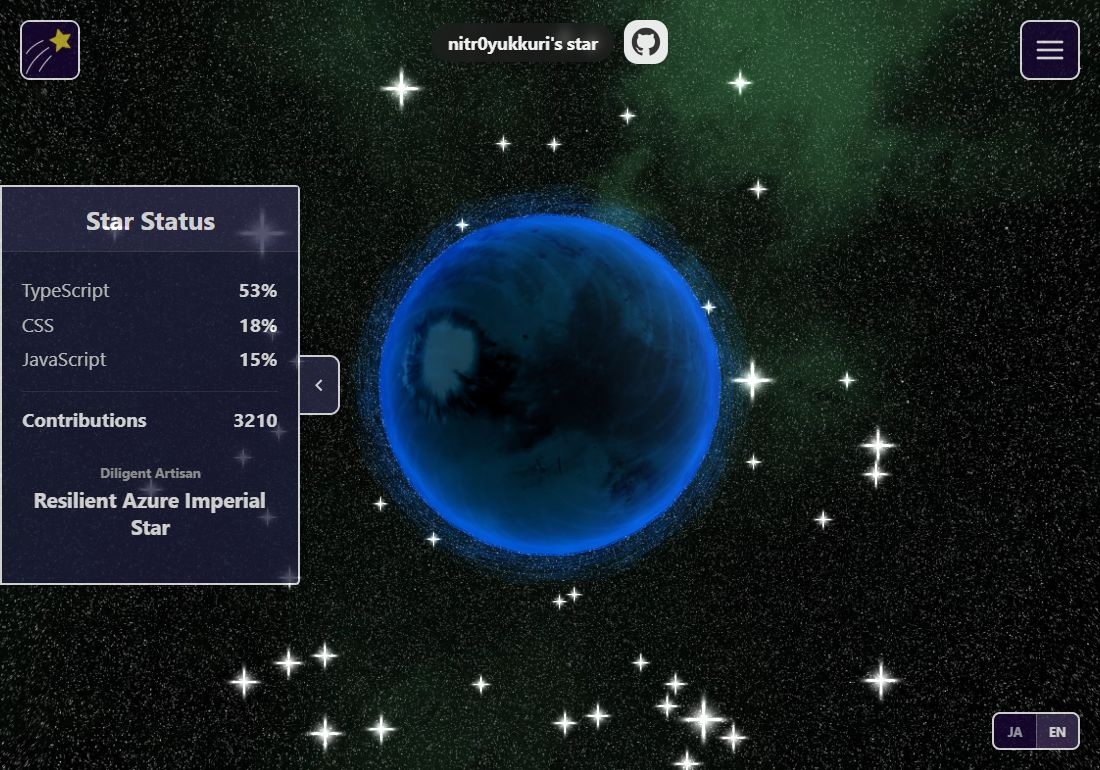 GitHub Planet