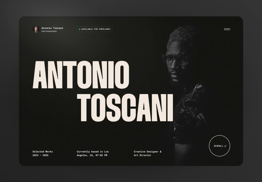 Trigger - Immersive Portfolio Theme