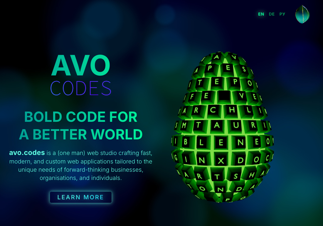Avo Codes - Full-Stack Web Studio