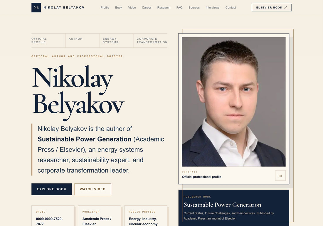 Nikolay Belyakov Portfolio