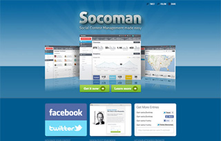 Socoman - Social Contest Management Made Easy