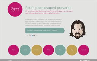 Pete's pear-shaped proverbs