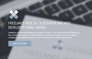Freelance web designer London