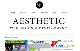 Caleb Gittins Website Design