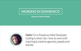 Moreno Di Domenico Web Developer