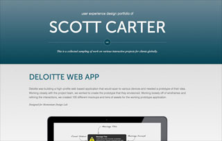 Design Portfolio of Scott Carter