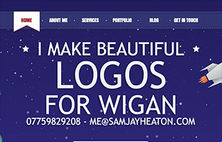Sam Jay Heaton - Web Design