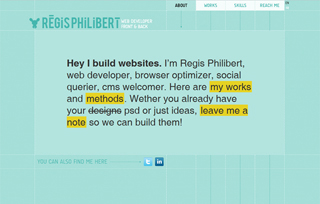Régis Philibert - webdeveloper