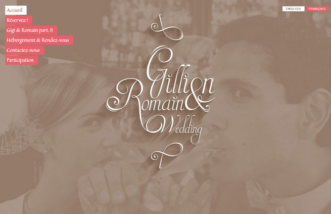 Gillian & Romain Wedding