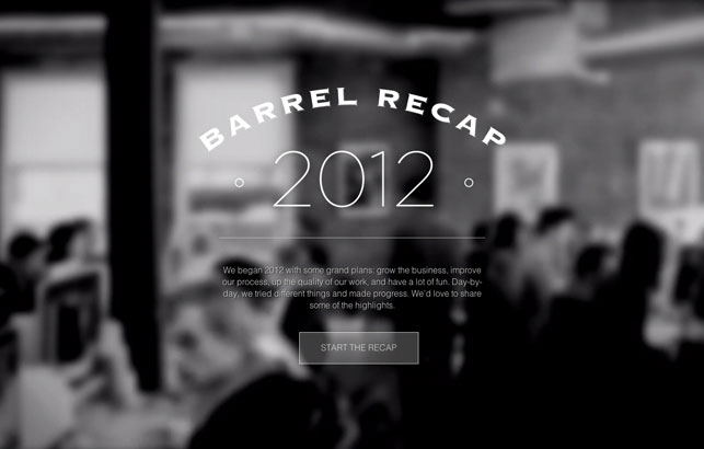Barrel Recap 2012