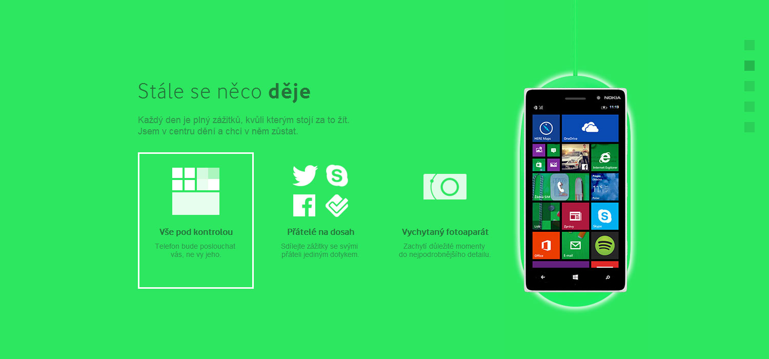 Vodafone Windows Phone - Website of the Day