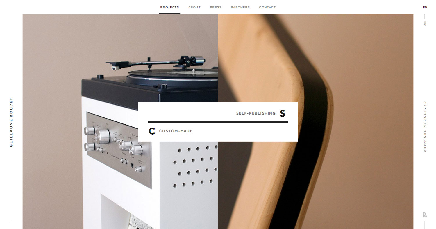 Guillaume Bouvet - Website of the Month