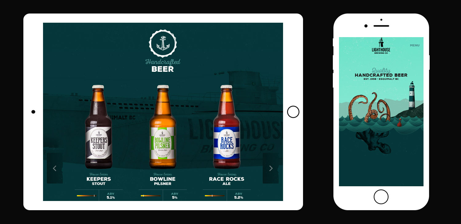 Lighthouse Brewing Company - Website of the Day