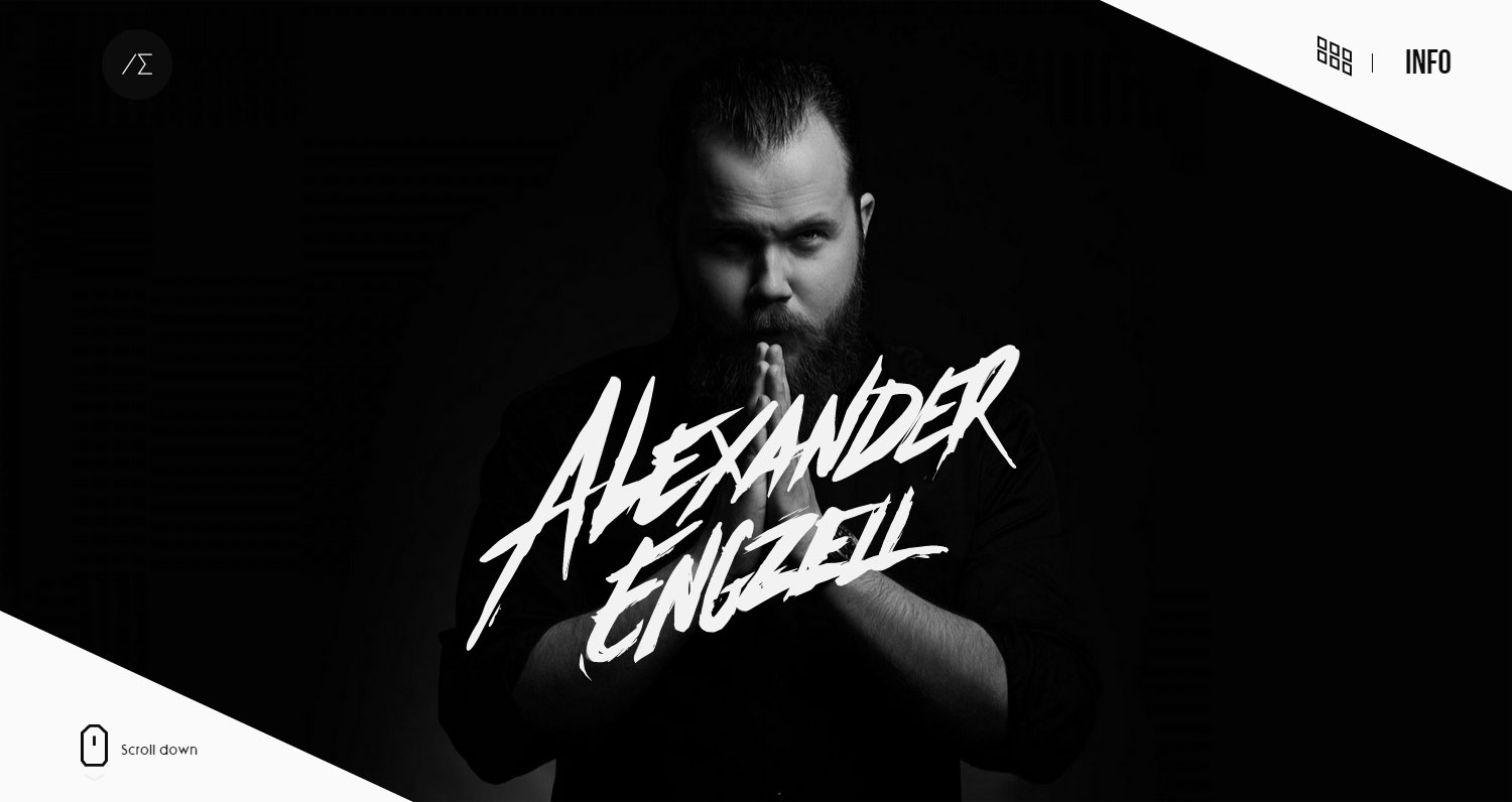 Alexander Engzell Portfolio - Website of the Day
