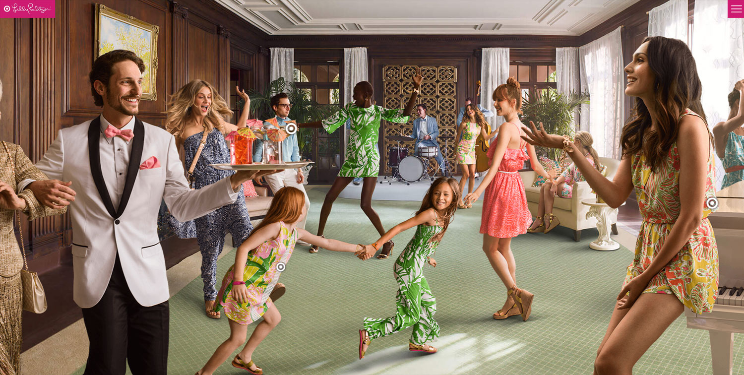 Lilly Pulitzer for Target Immersive - Website of the Day