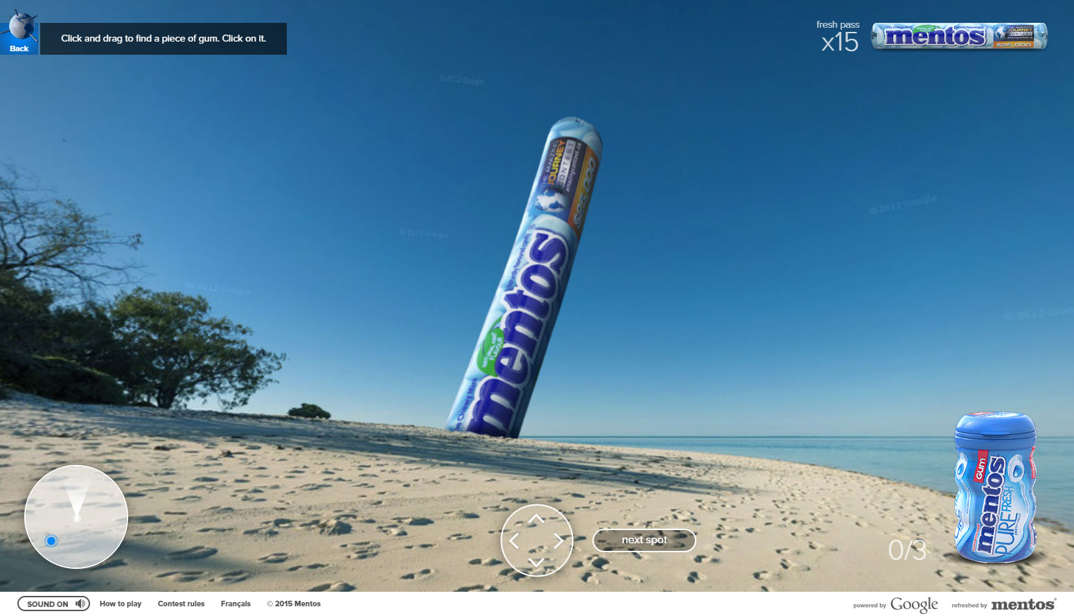 Amazing Contest for Mentos - Website of the Day