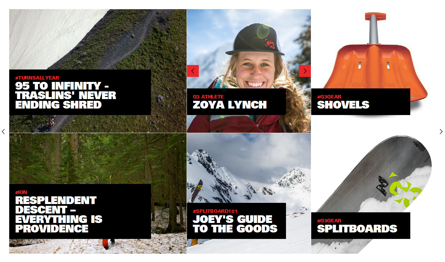 G3 Genuine Guide Gear - Website of the Day