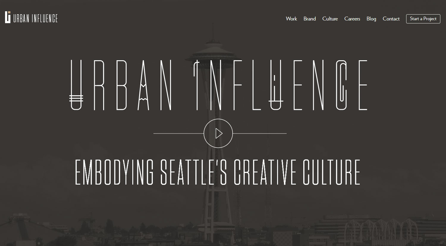 Urban Influence - Website of the Day