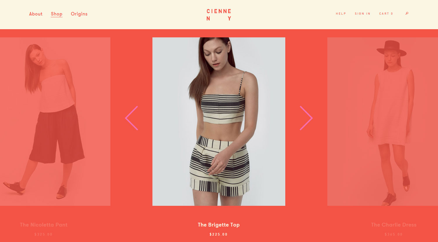 Cienne - Website of the Day